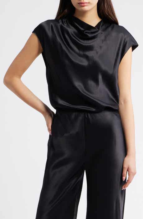 Rails Loretta Bias Cut Satin Top