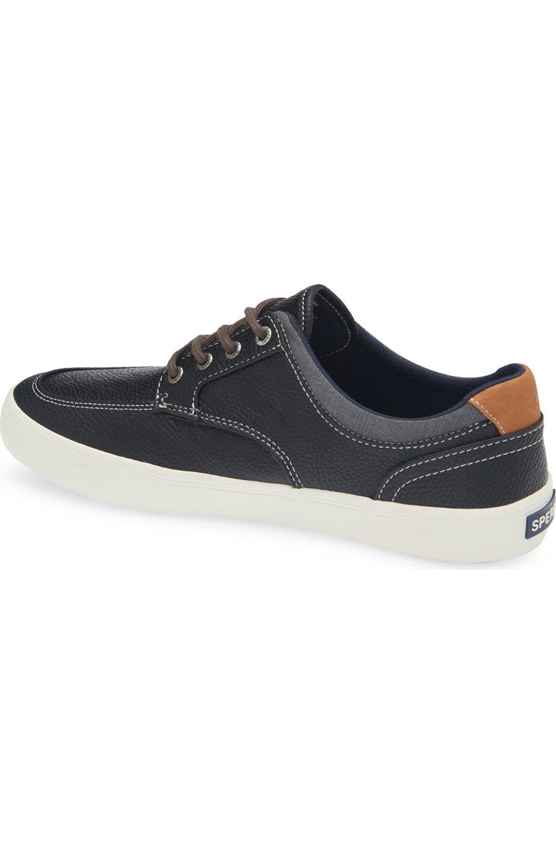 Sperry Mocstripe Sneaker, Alternate, color, Black