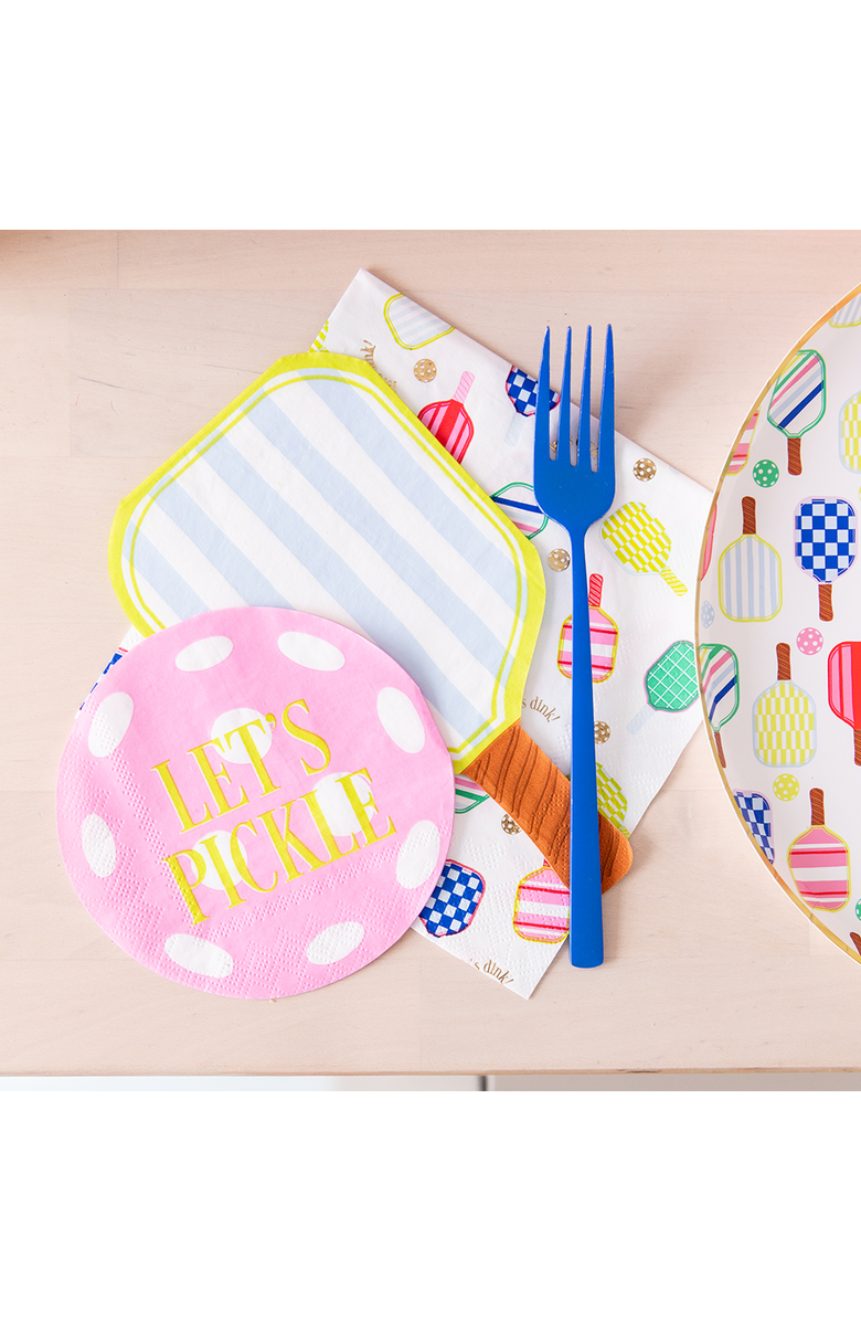 Jollity & Co Pickleball Social Club Large Napkins, Alternate, color, Assorted Pre-Pack