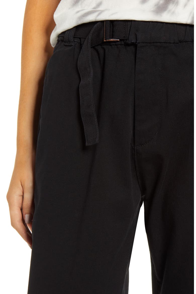 Crop Skater Pants, Alternate, color, BLACK
