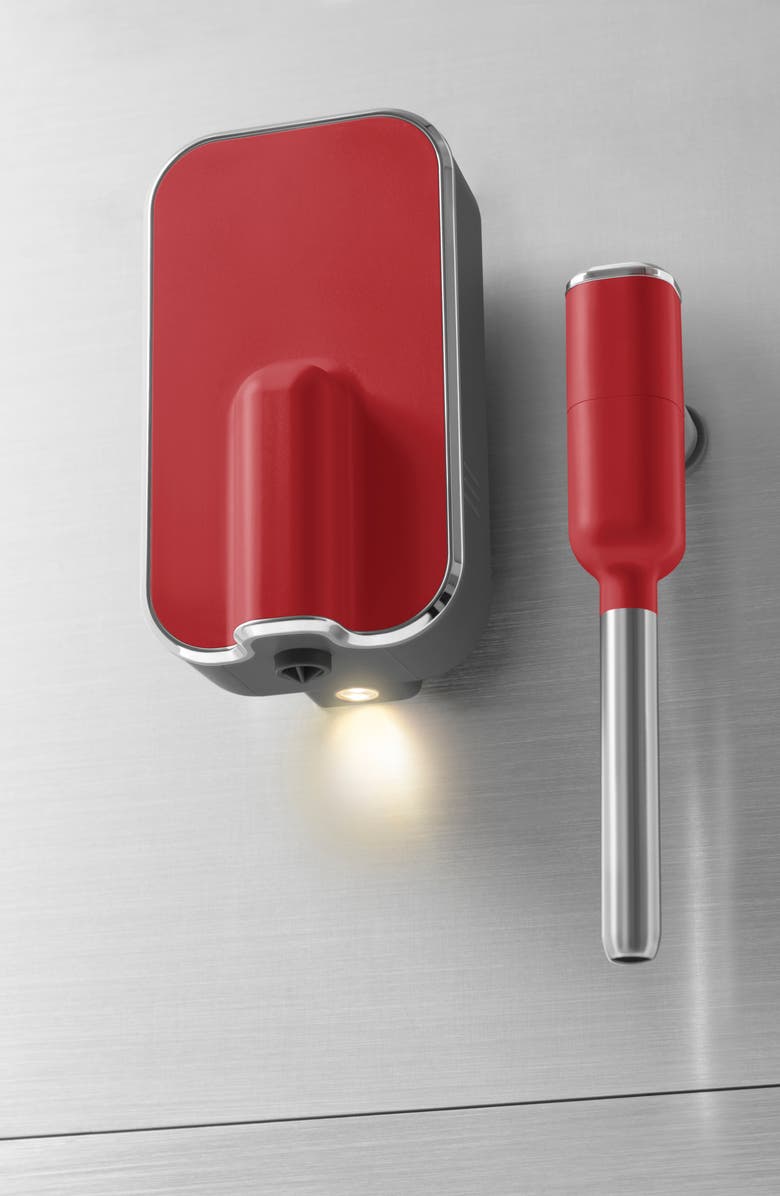 smeg Automatic Espresso Coffee Machine with Steam Wand, Alternate, color, Red