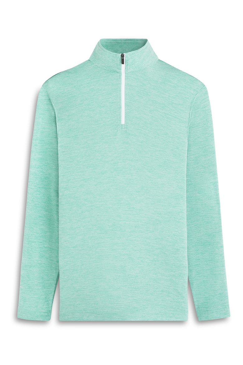Quarter Zip Performance Pullover, Alternate, color, MENTHOL