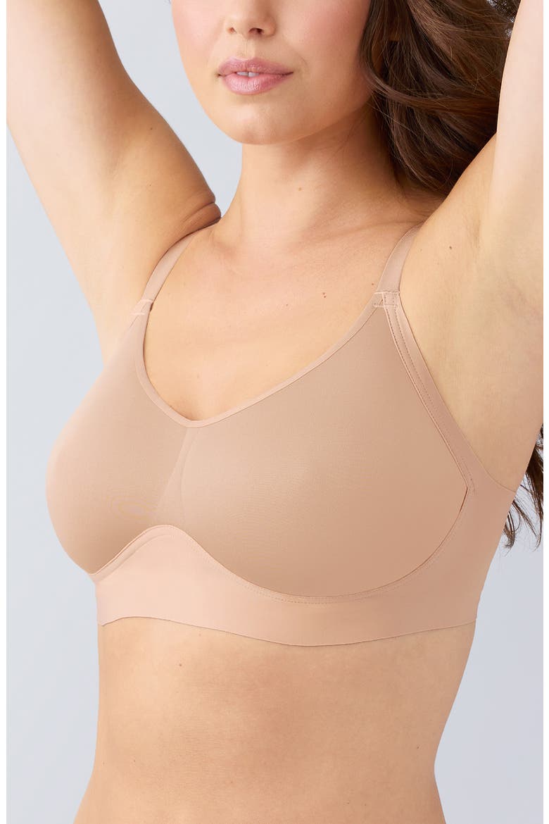 Lounge Easy Like Sunday Wire Free T-Shirt Bra, Alternate, color, PRALINE