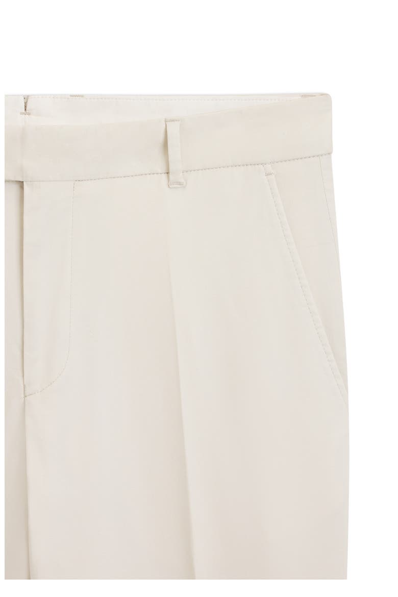 Perin Flat Front Trousers, Alternate, color, OPEN WHTE