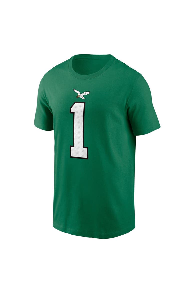 Youth Nike Jalen Hurts Kelly Green Philadelphia Eagles Player Name & Number T-Shirt, Alternate, color, Kelly Green