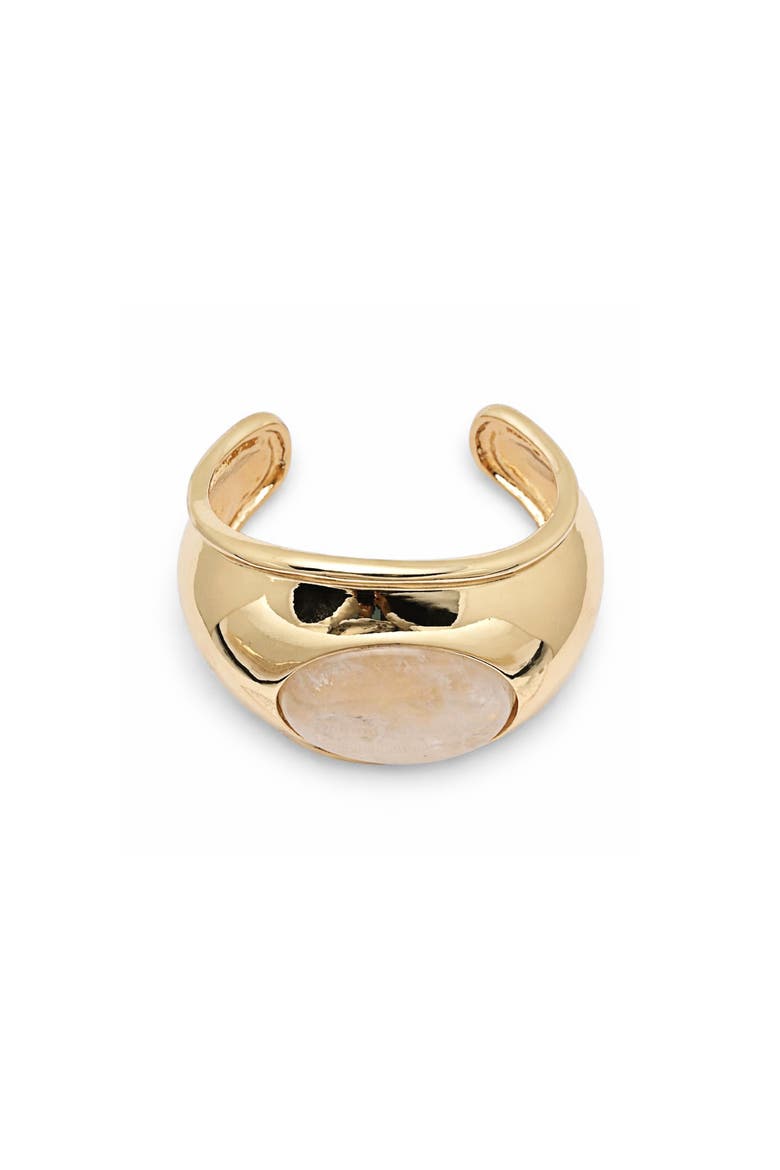 Brielle Cuff Bracelet, Alternate, color, GOLD