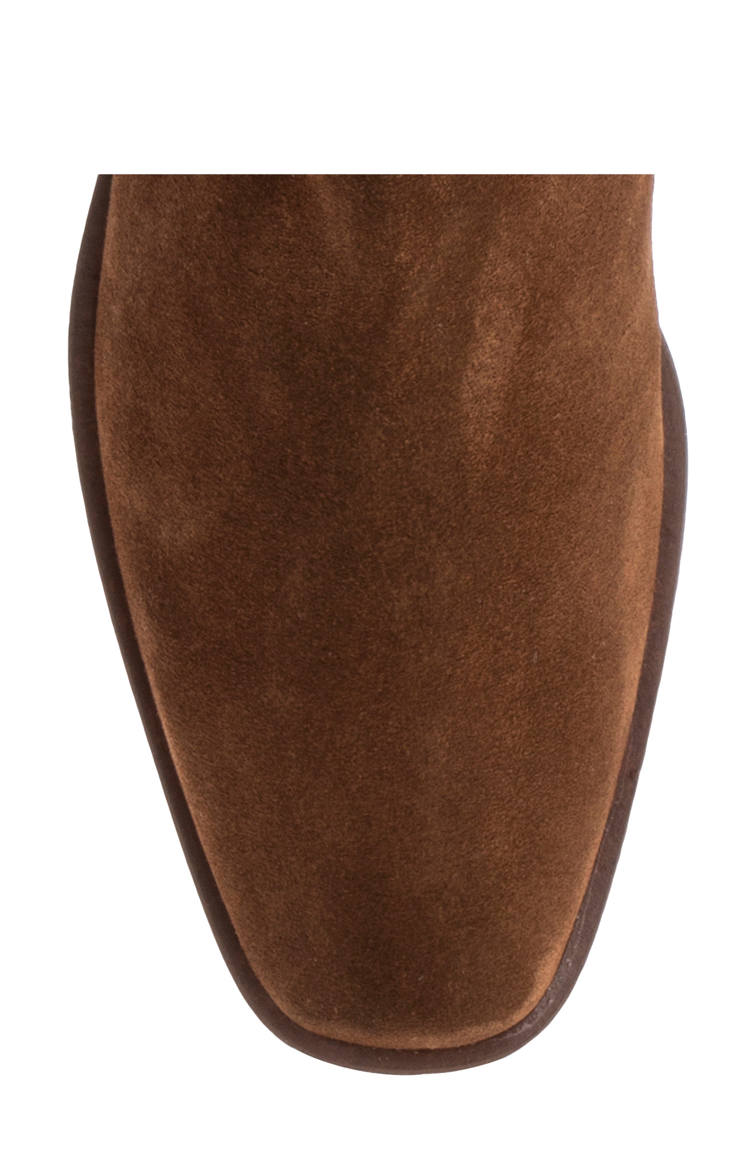 Aquatalia Luxe Suede Knee High Boot, Alternate, color, 