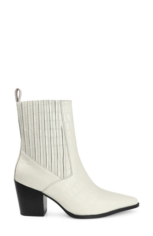 Journee Signature Markka Chelsea Boot In Off White
