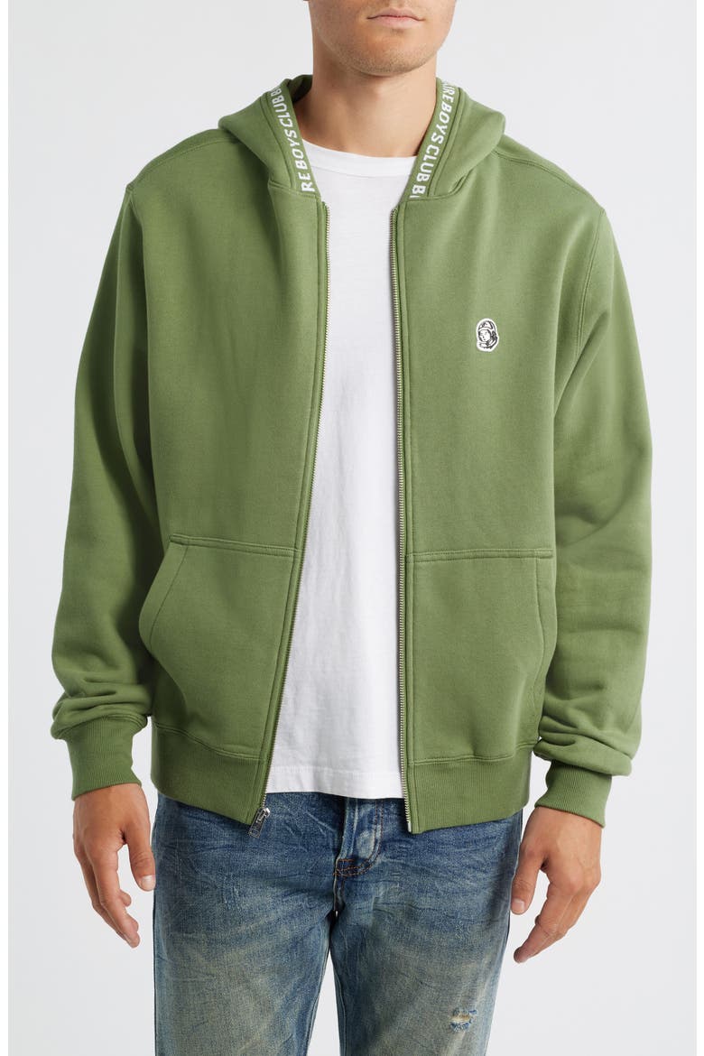 BB Mind Cotton Fleece Hoodie, Main, color, VINEYARD GREEN