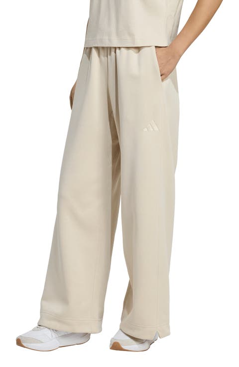 All Season Fleece Wide Leg Pants