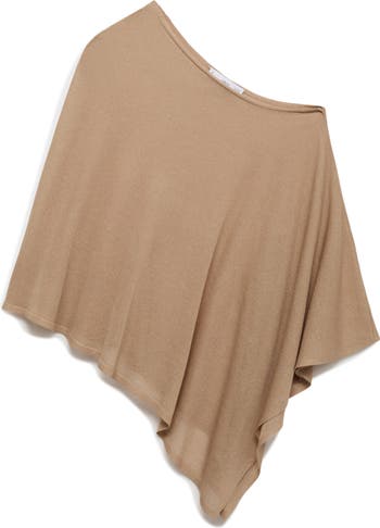 Asymmetric Knit Cape