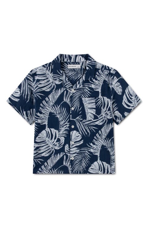 Kids' Cotton Gauze Camp Shirt (Little Kid & Big Kid)