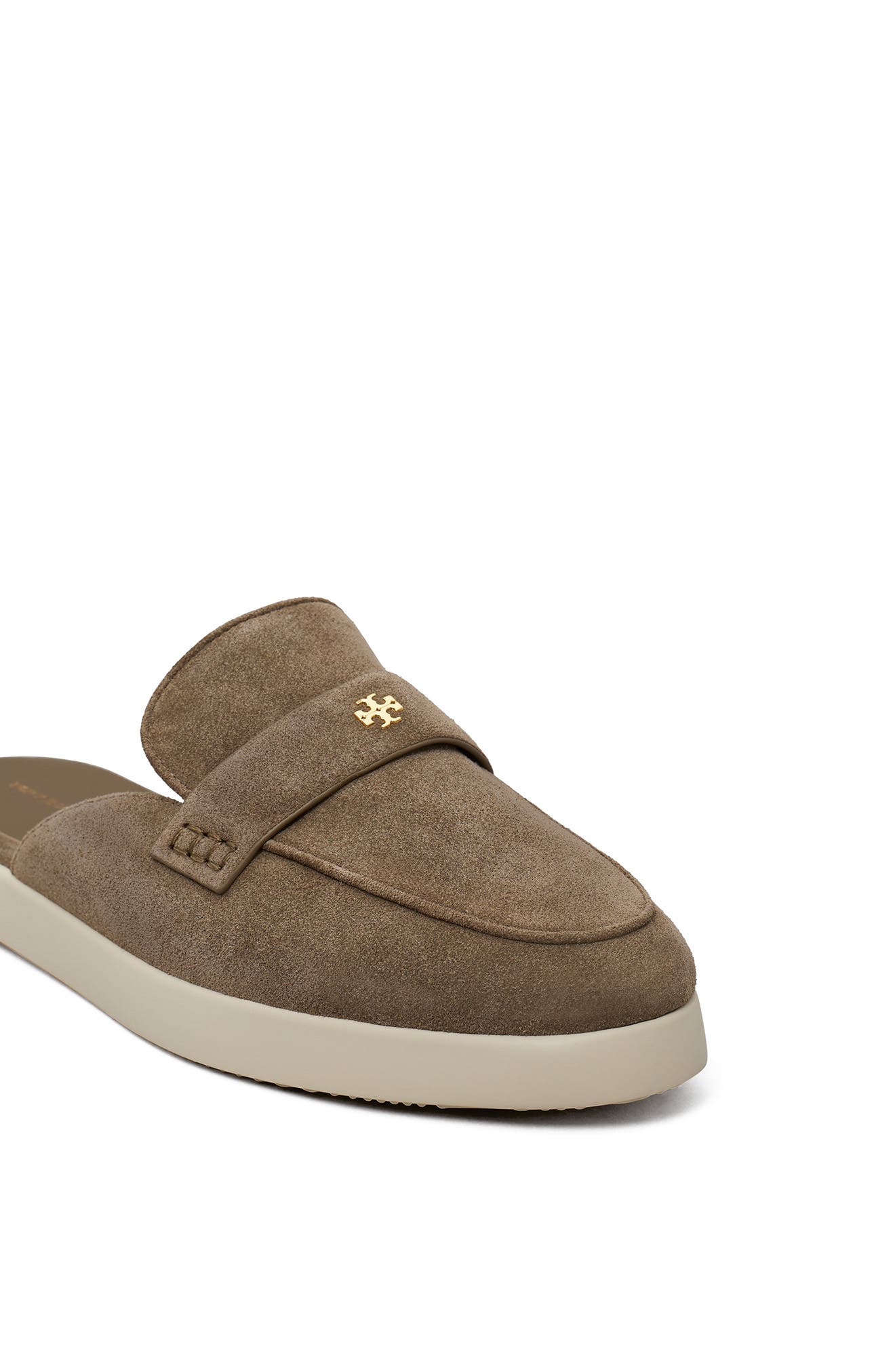 Tory Burch T Monogram Sport Mule, Alternate, color, Toasted Sesame