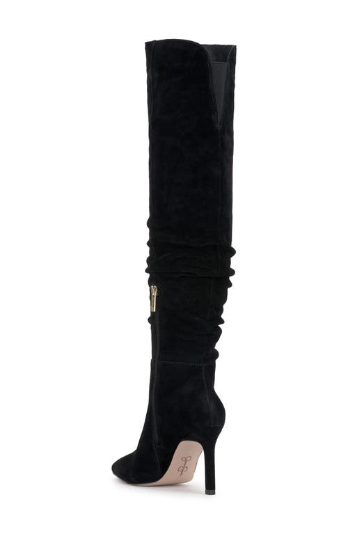 Jessica Simpson Emetta Pointed Toe Over The Knee Boot In Black