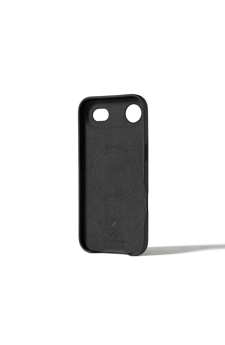 MUJJO Full Leather Case for iPhone Air, Alternate, color, Black