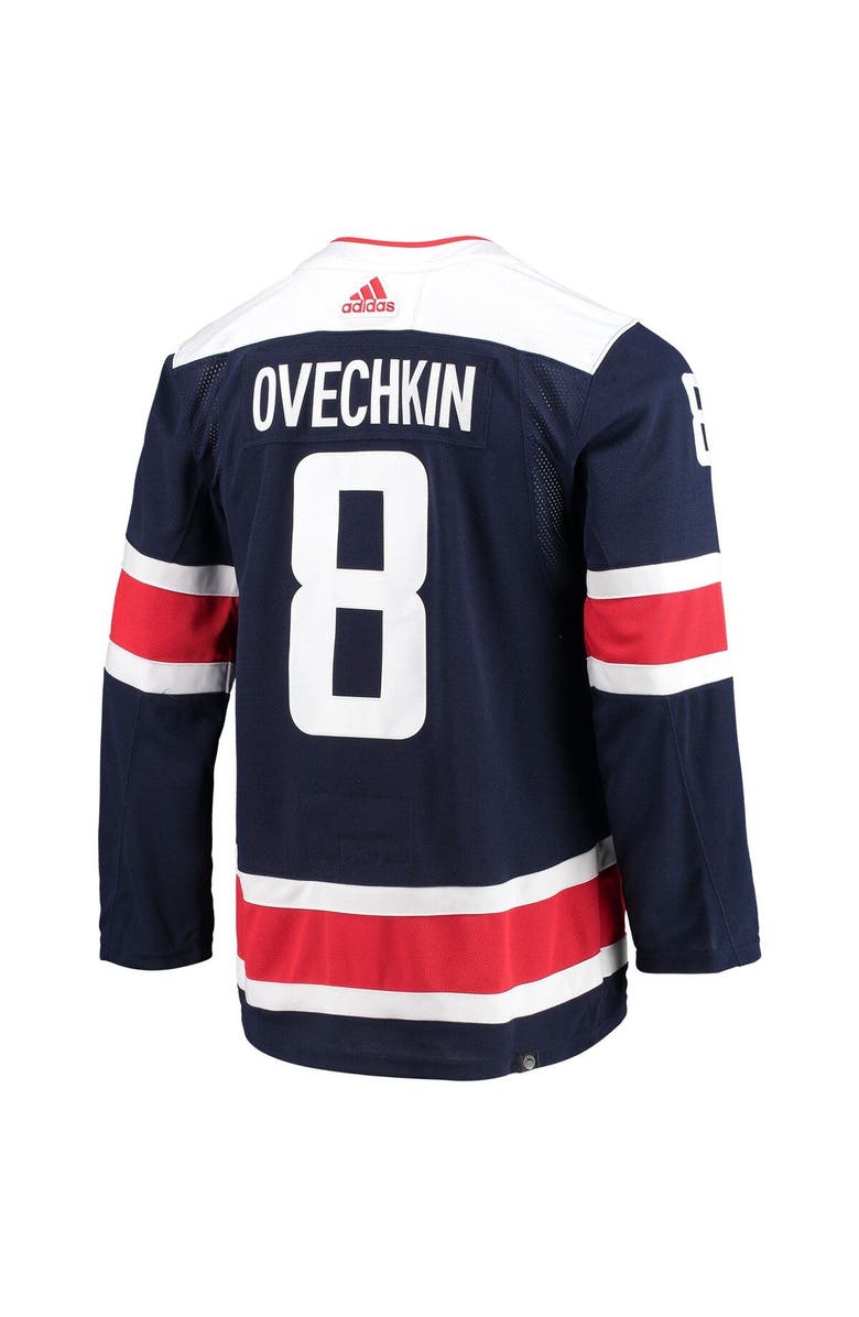 adidas Men's adidas Alexander Ovechkin Navy Washington Capitals Alternate Primegreen Authentic Player Jersey, Alternate, color, 