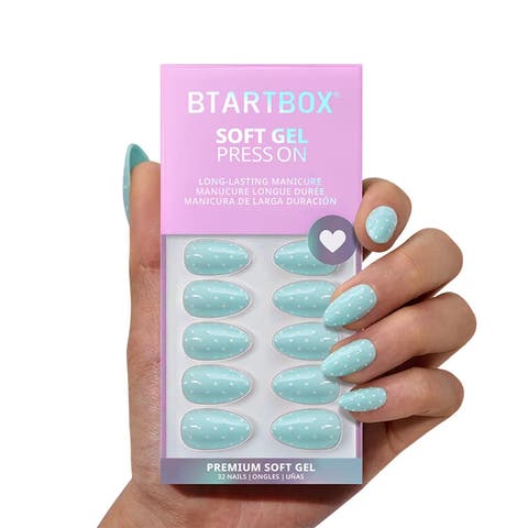 Press-on Nails Set Short Almond
