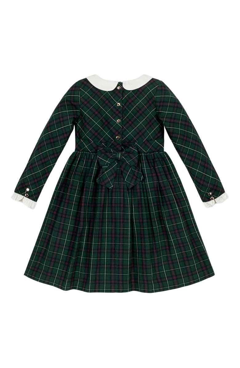 Hope & Henry Baby Girls' Organic Ruffle Cuff Party Dress, Infant, Alternate, color, 