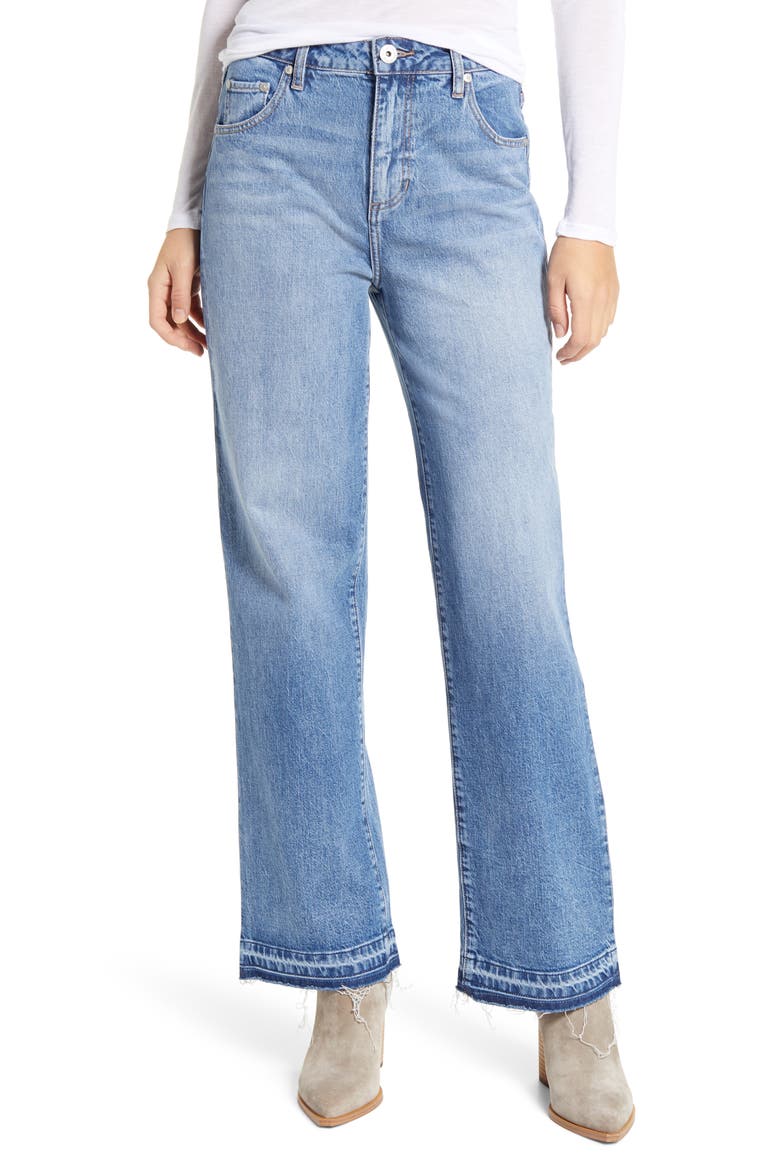 Jeans Sophia High Waist Wide Leg Jeans, Main, color, NOLITA