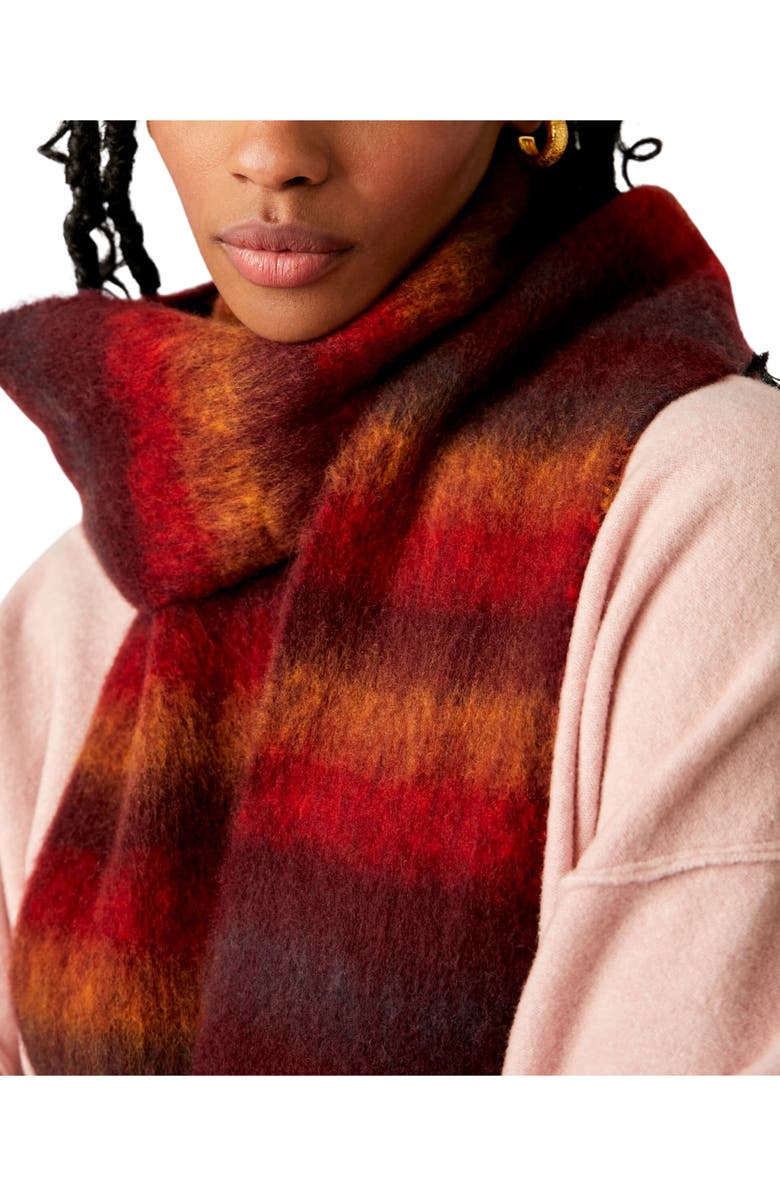 Free People Sweet Valley Stripe Fringe Scarf, Alternate, color,