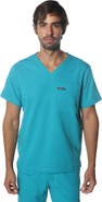 Members Only Brighton 3-Pocket Scrub Top