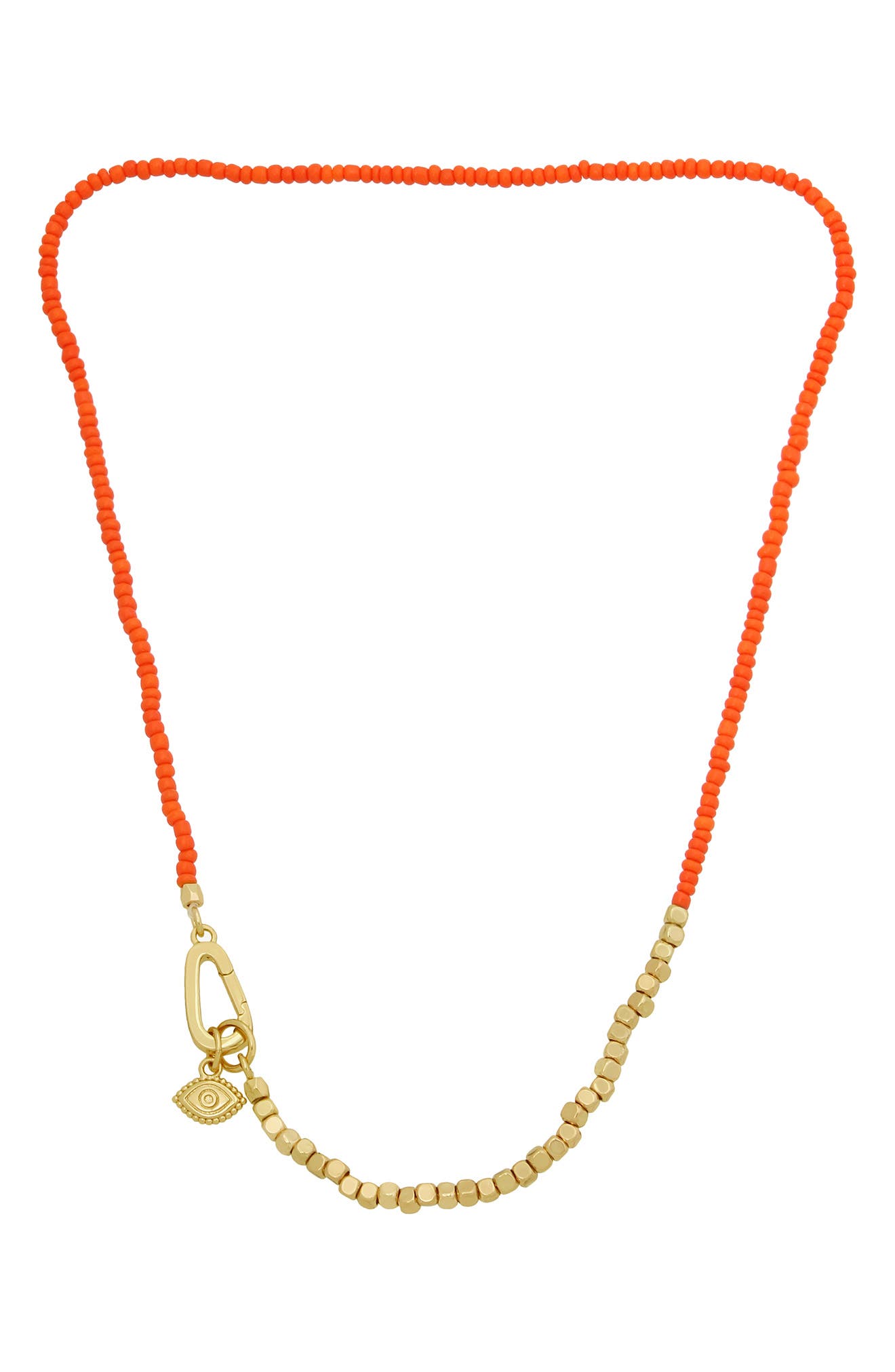 AllSaints Mixed Bead Choker Necklace (Women) | Nordstromrack