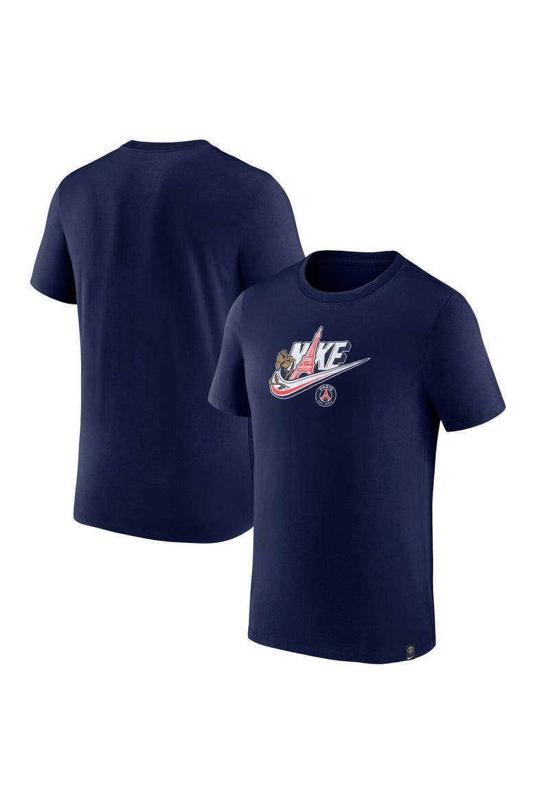 Men's Nike Navy Paris Saint-Germain Futura T-Shirt, Main, color, Navy