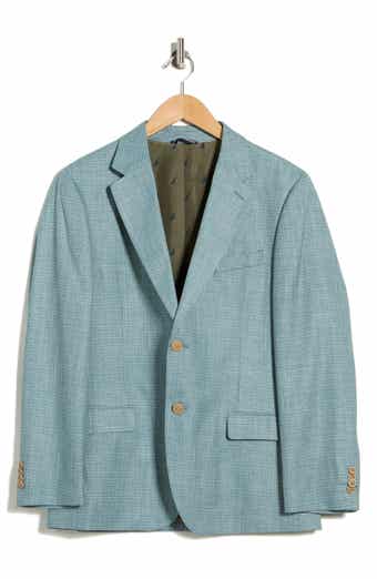 Nautica Crosshatch Notch Lapel Stretch Sport Coat