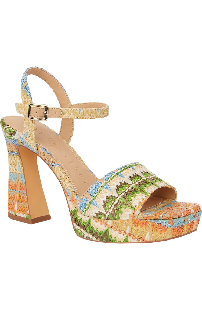 Katy Perry Woven Platform Sandal, Main, color,