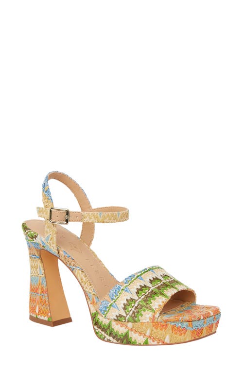KATY PERRY KATY PERRY WOVEN PLATFORM SANDAL