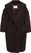 Max Mara Tedgirl Oversize Double Breasted Alpaca Blend Coat