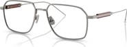 Brunello Cucinelli 54mm Rectangle optical glasses