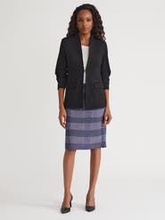 Misook Tailored LuxeStretch Ponte Blazer
