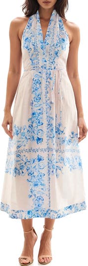Midi Halter Dress