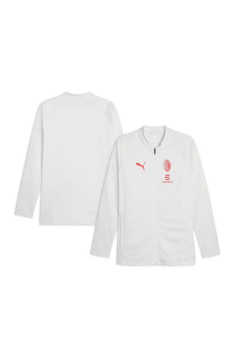 PUMA Men's Puma Gray AC Milan 2023/24 Full-Zip Training Top, Main, color, Gray