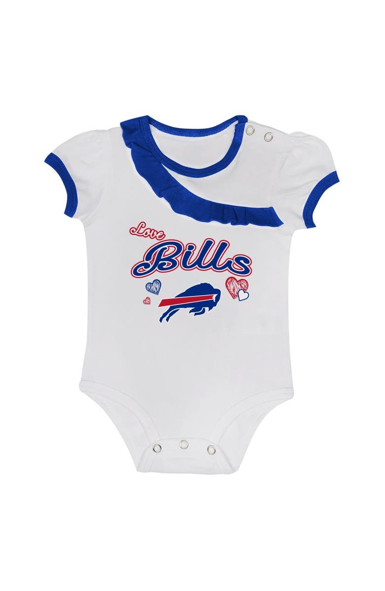Outerstuff Newborn & Infant Buffalo Bills Love My Team Bodysuit & Skirt Set, Alternate, color, Royal