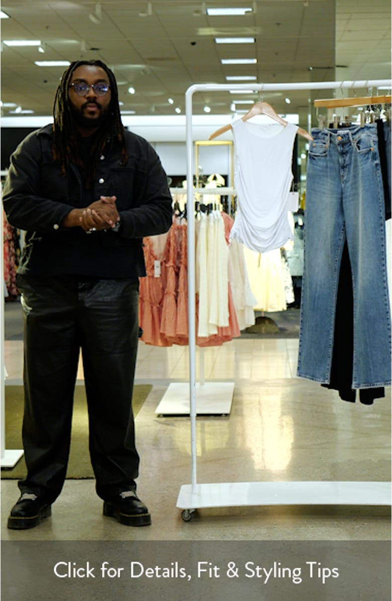 Ruched Jersey Tank, sales video thumbnail