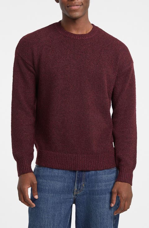 Bouclé Crewneck Sweater