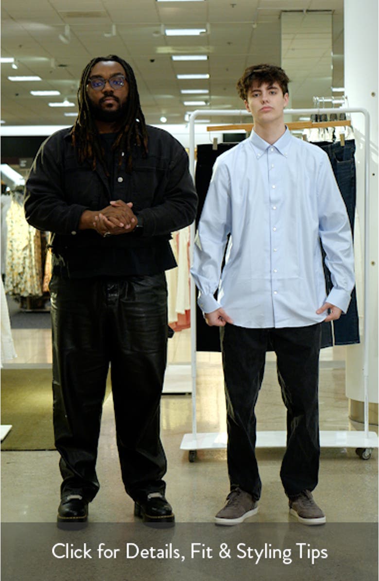 Modern Fit Luxury Twill Dress Shirt, sales video thumbnail