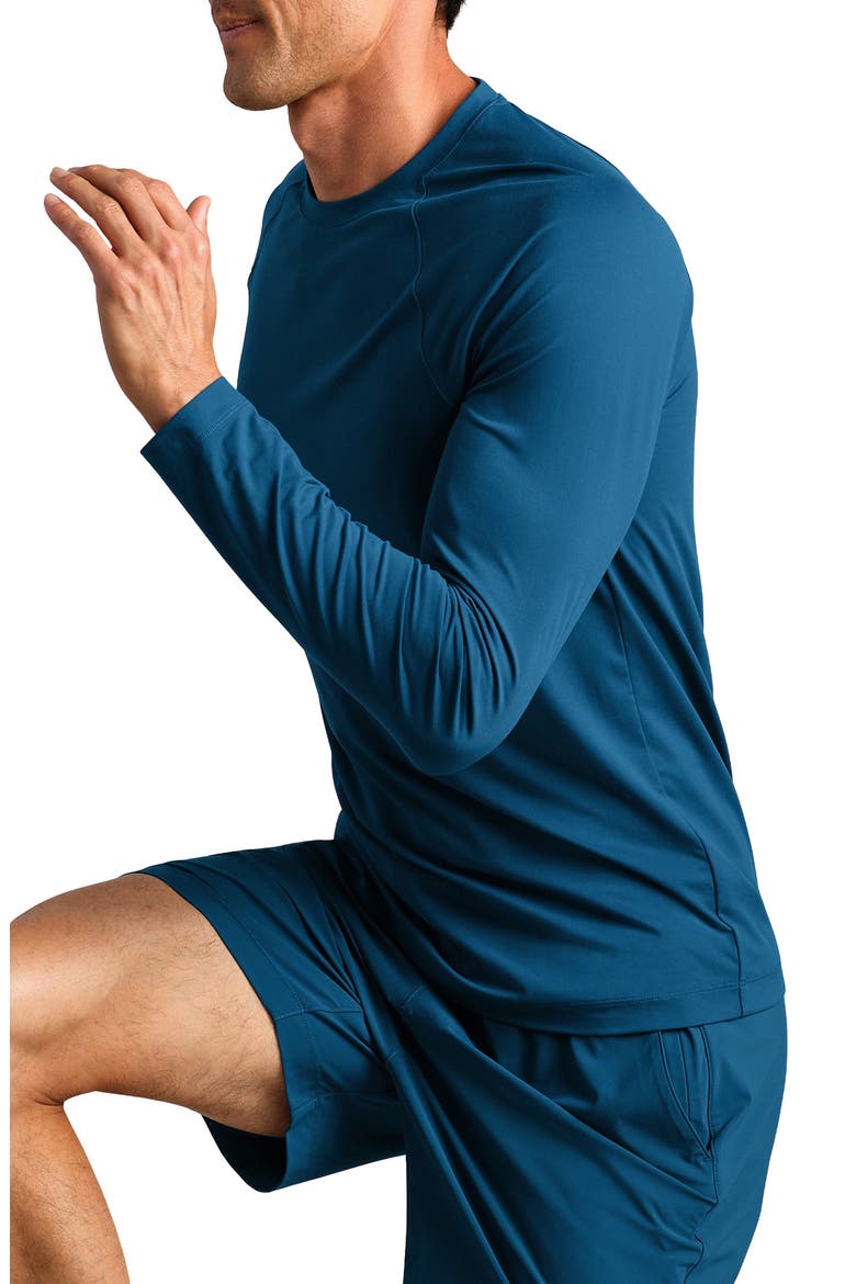 Reign Long Sleeve T-Shirt, Alternate, color, CAPE BLUE