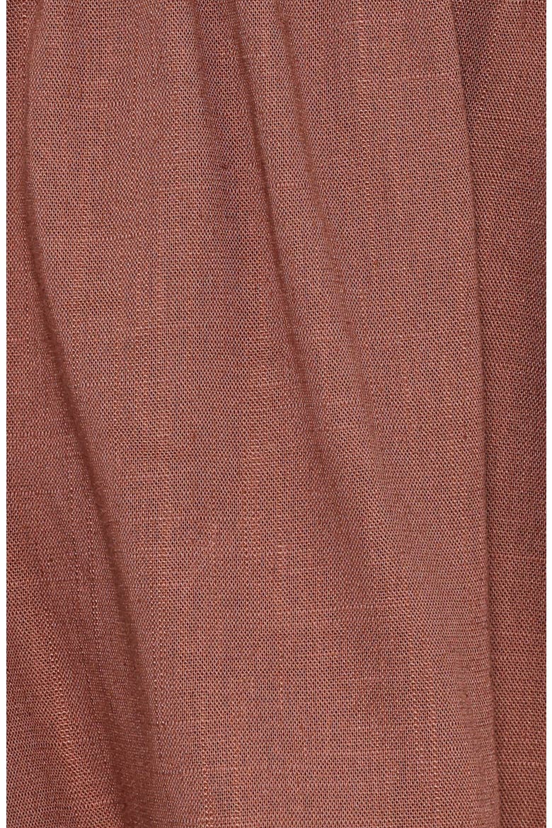 Zephyra Tie Strap Babydoll Camisole, Alternate, color, BROWN