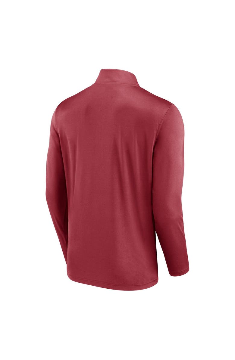 FANATICS Men's Fanatics Branded Cardinal Arizona Cardinals Underdog Quarter-Zip Jacket, Alternate, color, 