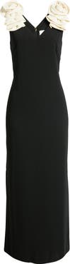 Lilly Pulitzer® Roslind Flower Embellished Sleeveless Dress
