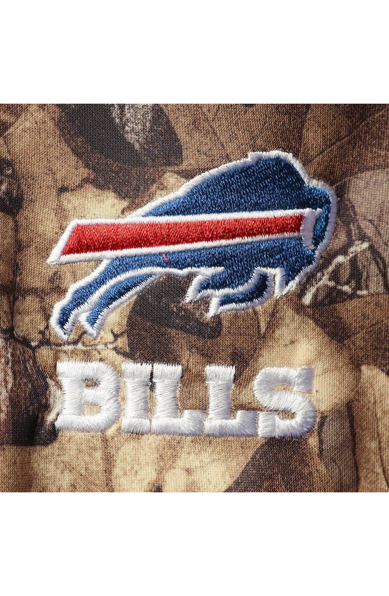 DUNBROOKE Men's Dunbrooke Realtree Camo Buffalo Bills Circle Champion Tech Fleece Pullover Hoodie, Alternate, color, Realtree Camo