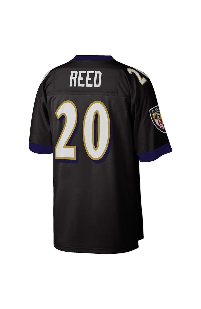 Mitchell & Ness Men's Mitchell & Ness Ed Reed Black Baltimore Ravens Legacy Replica Jersey, Alternate, color,