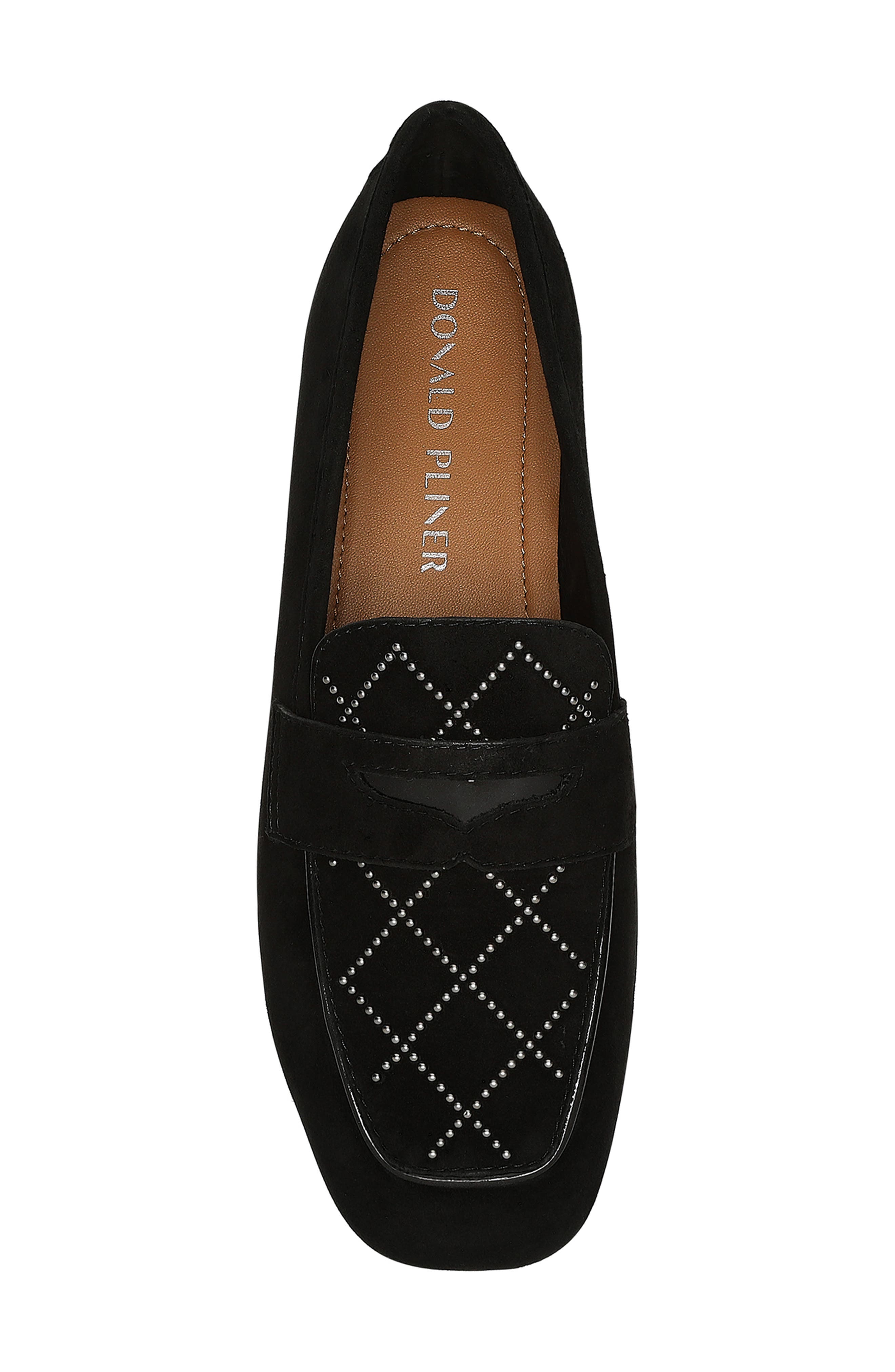 Donald Pliner Bel Studded Loafer, Alternate, color, 