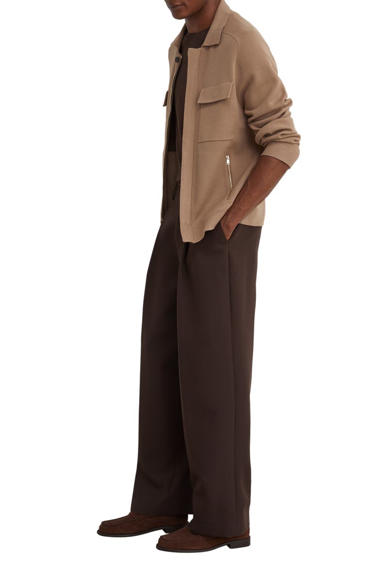 Fleetwood Knitted Jacket, Alternate, color, CAMEL BROWN