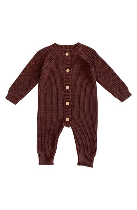 Dallas Knit Cotton Romper (Baby)