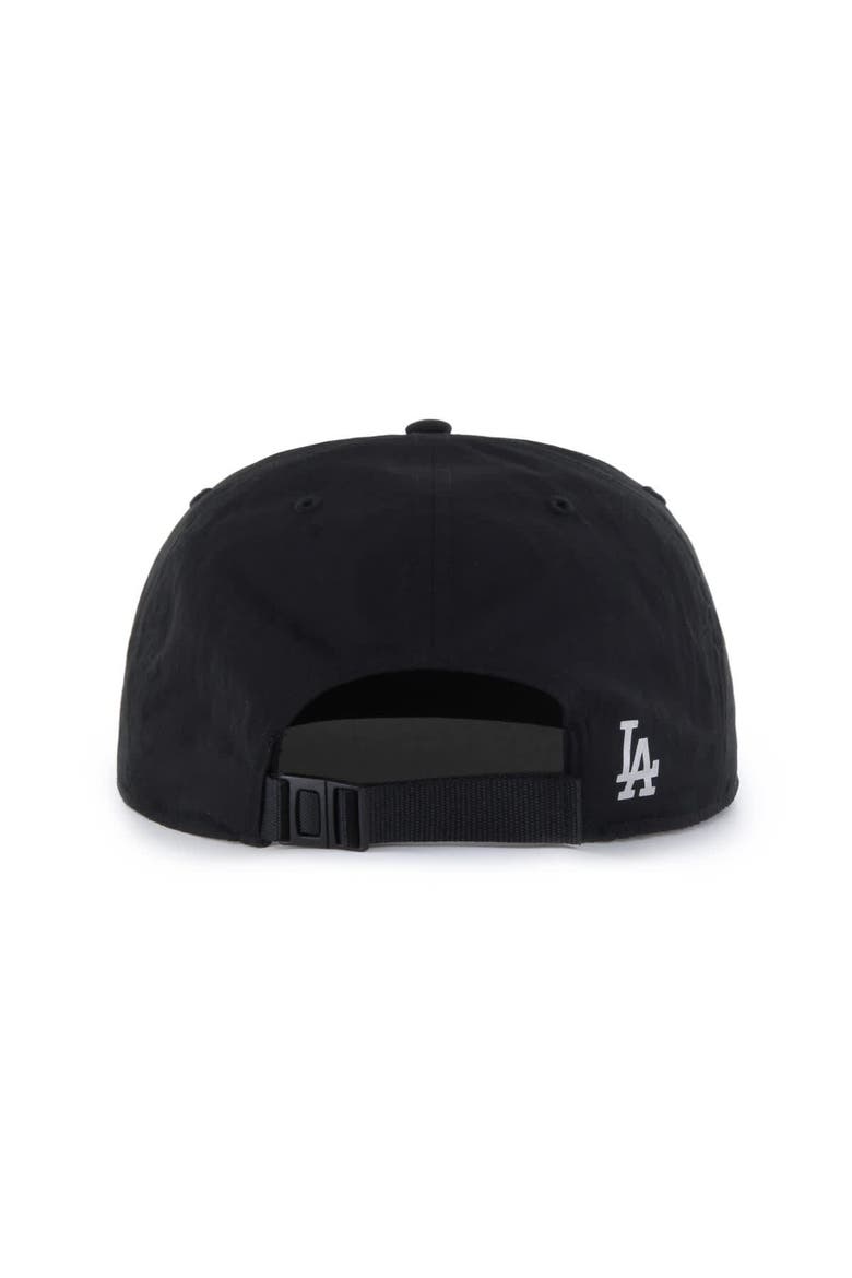 Men's '47 Black Los Angeles Dodgers Quiet Outdoors Hitch Adjustable Hat, Alternate, color, Black