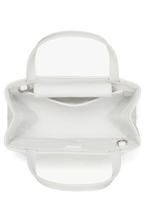Kate Spade New York Mini Sam Icon Nylon Tote In White Dove